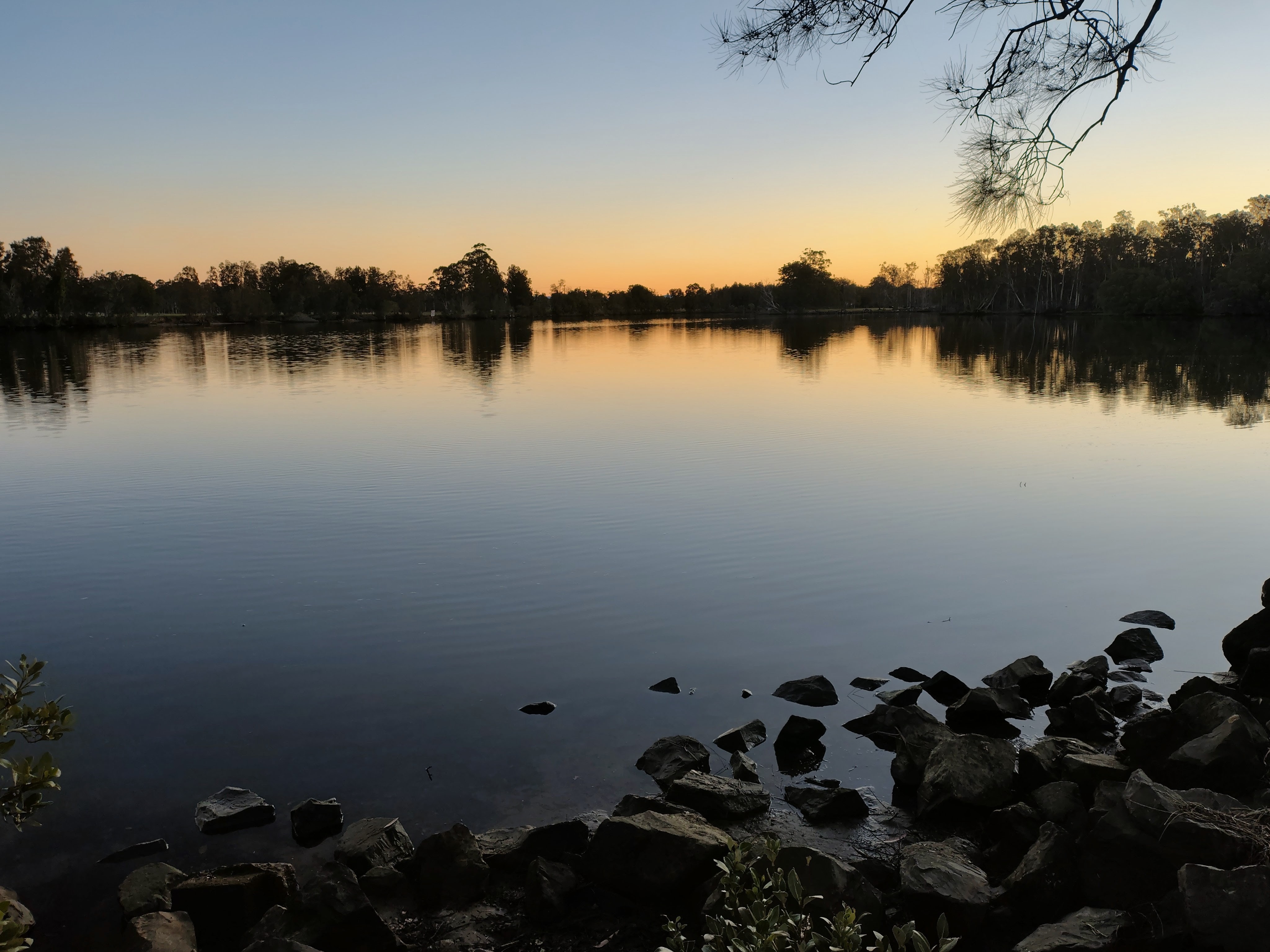 Sunset over Wallamba